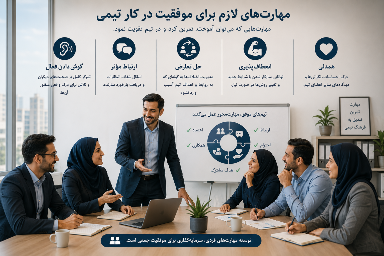 مهارت های لازم کار تیمی