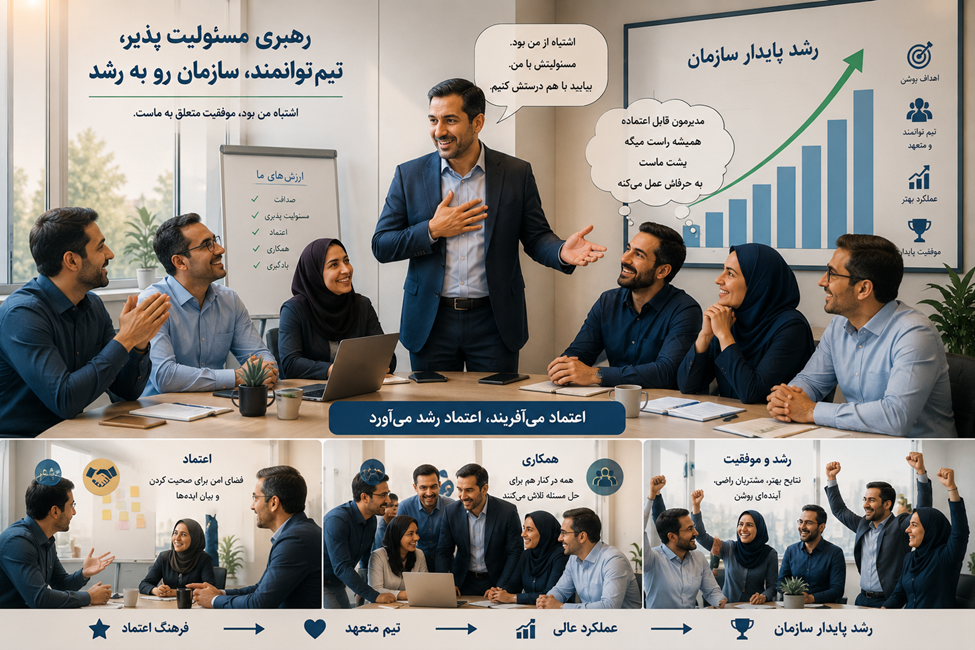 رشد سازمان با پذیرش اشتباه