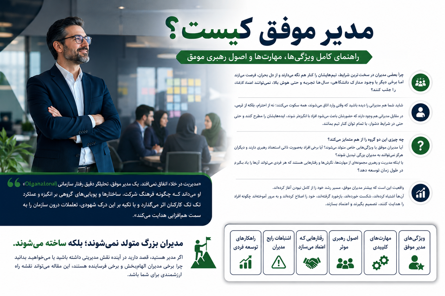 مدیر مفق چه کسی است